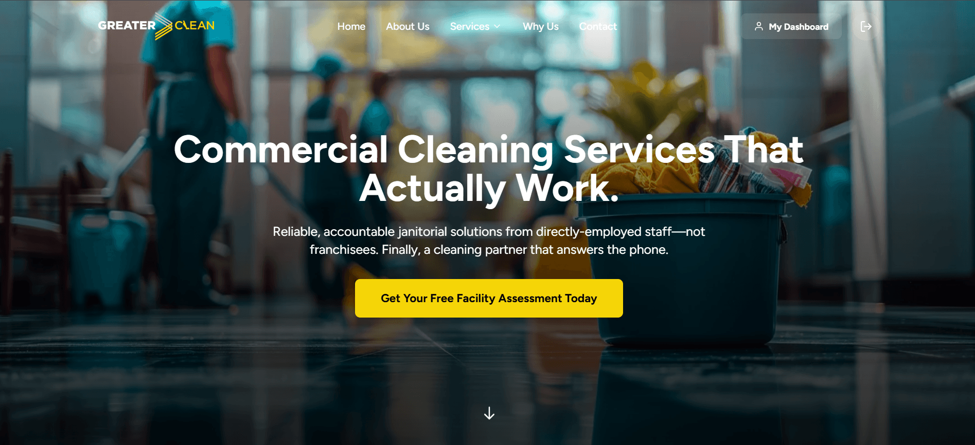 Image of Greater Clean Commercial Cleaning Platform